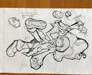 ご希望のイラスト描きます ほのぼのイラスト描きます。ワクワク楽しい絵描きます。 イメージ3