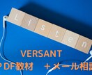 ＶERSANT対策教材＆メール相談をお受けします ■講師歴13年のパーソナル英会話トレーナーがお悩みをサポート イメージ1
