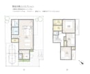 魅力的な間取り図を作成します シンプルだからリーズナブル！でも魅力的な間取り図です。 イメージ6