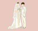 お写真からシンプルでおしゃれなイラストを描きます 大切な思い出を色あせない素敵な形に！アイコン用もお付けします イメージ9