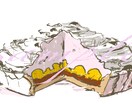おしゃれで落ち着いたタッチのイラスト描きます 繊細な色合いとインクペンでおしゃれに仕上げます！ イメージ4
