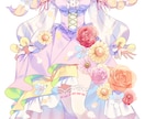 キャラクターデザイン、立ち絵の作成を致します Vtuber立ち絵、IRIAM、ゲーム用立ち絵等描きます！ イメージ9
