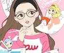 商用OK！目を惹くイラストで悩み解決サポートします 宣伝/動画/アイコン/キャラクター/グッズ/仕事/挿絵/起業 イメージ1
