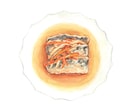 食べ物や商品を手描きの水彩画で描かせていただきます 一目見ておいしそう！と思ってもらえる絵を心を込めて届けます イメージ4