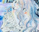 イラストを描きます 水彩画の幻想的な作品を制作します。油絵も出来ます。 イメージ3