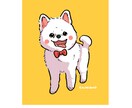 大切なペットの似顔絵描きます ペットちゃん達のデフォルメキャラ似顔絵いかがですか？ イメージ1