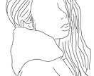 SNSなどに使えるシンプルな線画イラスト書きます SNSやブログなど多種多様に使えるシンプルでおしゃれな線画★ イメージ2