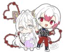 デフォルメキャラクターのイラストをお描きします SDイラスト専用ご依頼ページです。等身依頼は他ページから イメージ1
