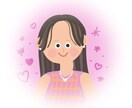 あなただけの可愛いアイコン描きます まあるいフチ付き！SNSやLINEなどに❤️ イメージ8