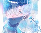 透明感のあるイラスト描きます SNSアイコン、表紙、サムネ、配信用イラスト等にオススメ！ イメージ3