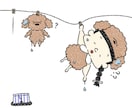 他とは被らないゆるかわなイラストを描きます あなたと大好きな動物・ペットをひとつのかわいいキャラクターに イメージ9