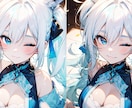 AIイラストの加筆修正・レタッチします 【特別価格✨】崩れた手・顔・違和感など自然な仕上がりに！ イメージ4