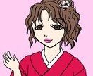 ガールズイラスト風のイラストアイコンお描きします シンプルかわいいガールズイラスト風アイコンお作りします イメージ10