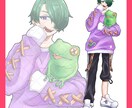 立ち絵描きます あなたのキャラクター！新デザイン！の立ち絵描きます！ イメージ3