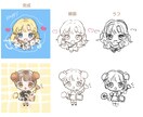 SDキャラ、ミニキャライラスト制作します 商用利用可！グッズやアイコンに♪ イメージ2
