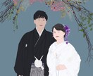 写真とイラストの中間のような似顔絵を描きます 「ちょうどいい似顔絵」をお探しの方へ。 イメージ2