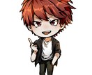格安の”デフォルメ”イラストをご提供します 【表情差分あり／LINEスタンプにも！】 イメージ6