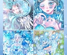 あなただけの宝石のような一枚絵描きます \キラキラ可愛い/〘宝石のような〙女の子・男の子 イメージ4