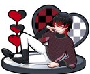 ヴィネットイラスト描きます キャラクターの魅力を更に引き出します！ イメージ3