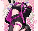 華やかで印象的なイラストを制作します 装飾まで美しく描き込みます|商用利用◎ イメージ2