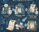 伴走型支援で研究計画書をともに作成します 研究計画書をあなた主導で作成するための伴走をします イメージ2