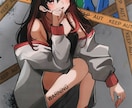 アニメ塗りの柔らかい雰囲気のイラスト描きます 動画用、アイコン等、アニメ塗りのイラストをご希望の方に！ イメージ1