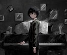 音楽を絵にします ダーク系やクール系のイラストが得意分野です。 イメージ3