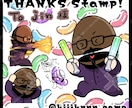 Twitch/Youtubeのスタンプ描きます かわいいちびキャラ！商用込みです！ イメージ4