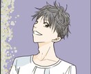 SNSで使える華やかで可愛いアイコンを描きます 透明感と華やかさのある、目を惹くイラストはいかがですか？ イメージ4