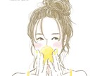 商用可♡キレイめ♡なオリジナル人物イラスト描きます SNSアイコン、挿絵等に♡*.+゜ イメージ1