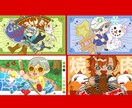 VTuberさんのサムネイルイラスト作成します サムネを変えて初見や同接を一緒に増やしましょう！ イメージ1