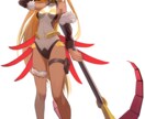 かわいい女の子のイラスト描きます キャラクターメインの映えるイラスト描きます！ イメージ5