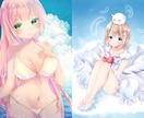 可愛いオリジナルイラストを描きます 可愛い女の子、男の子を得意としています◎ イメージ2