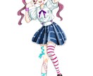 アイコン･デフォルメ･立ち絵など女の子描きます 世界一可愛くお仕立て！キャライラスト制作(立ち絵、アイコン) イメージ2