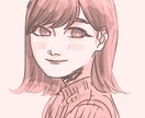 単色/フルカラーの似顔絵を提供します 可愛いイラストのまま似ている似顔絵が欲しい方に イメージ2