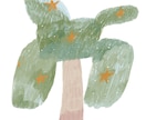 女の子や植物のアイコンや挿絵を描きます アナログ感のあるデジタルイラストで表現します。 イメージ3
