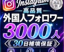 インスタのフォロワー1000人増やします オプションにてフォロワー増加人数調整可能です！ イメージ3