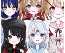 かわいい女の子の立ち絵作成します かわいい女の子を描くのが得意です！男性は描けません イメージ1