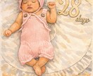 写真1枚から誕生日記念日プレゼント似顔絵作ります 出産、結婚、お誕生日、祖父母への贈りものにおすすめ！ イメージ3