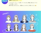 顔タイプ診断お渡し用テンプレートお渡しします 面倒な資料作成なし！テキストと画像を変えるだけ イメージ3