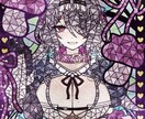 美しい✨ステンドグラスのような絵を描きます あなたの世界観をギュッと1枚のステンドグラスにします✨ イメージ5