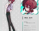簡易ディスプレイ有のTRPG用立ち絵を制作します 納品後すぐに身内へ立ち絵を公開したい！という方にオススメ！ イメージ2