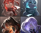 ドラマチックでスタイリッシュなアニメ調イラストます 一枚絵、全身イラスト、バストアップイラスト イメージ7