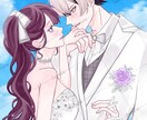 一律1万円で夢絵、コテ同、サムネ絵の依頼承ります 背景あり一律1万円のイラストフルオーダー イメージ3