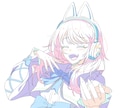 7月まで！お試し価格でアニメ原画風イラスト描きます あなたのキャラクターをアニメのワンシーンのように描きます イメージ7