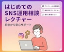 はじめてのSNS運用をレクチャーしますます 初心者でも分かるSNS活用法や質疑応答 イメージ1