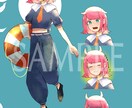 色んな用途のキャラクターイラスト作成します 色々なジャンルのイラストを描きます。気軽にご相談ください。 イメージ2