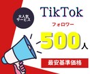 TikTokのフォロワーを増やします ★フォロワー1人1.7～3円★ イメージ1