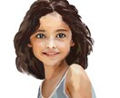 写真からオリジナル似顔絵を作成します 手描きならではの温かみあるデザインをお楽しみください。 イメージ4