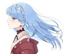 残り2枠！アニメ塗り女の子イラストを制作いたします 表情豊かな女の子イラストはお任せ下さい！ イメージ7